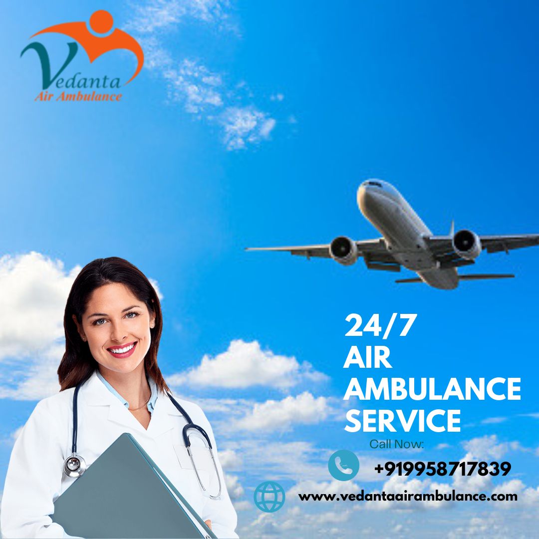 Take Vedanta Air Ambulance Service in Bhubaneswar for the Modern CCU Features