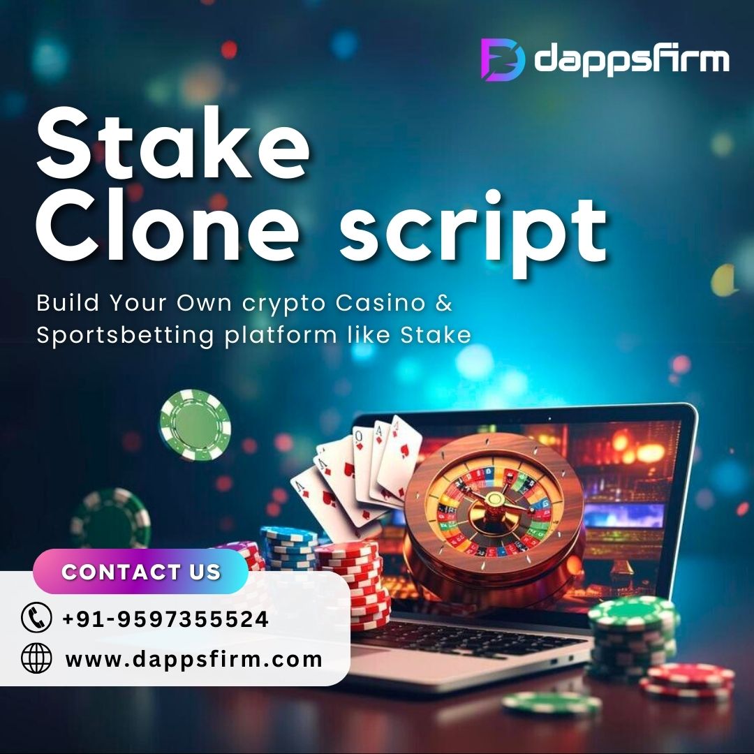 Join the Crypto Gambling Revolution - Get Our Stake Clone Script Today!