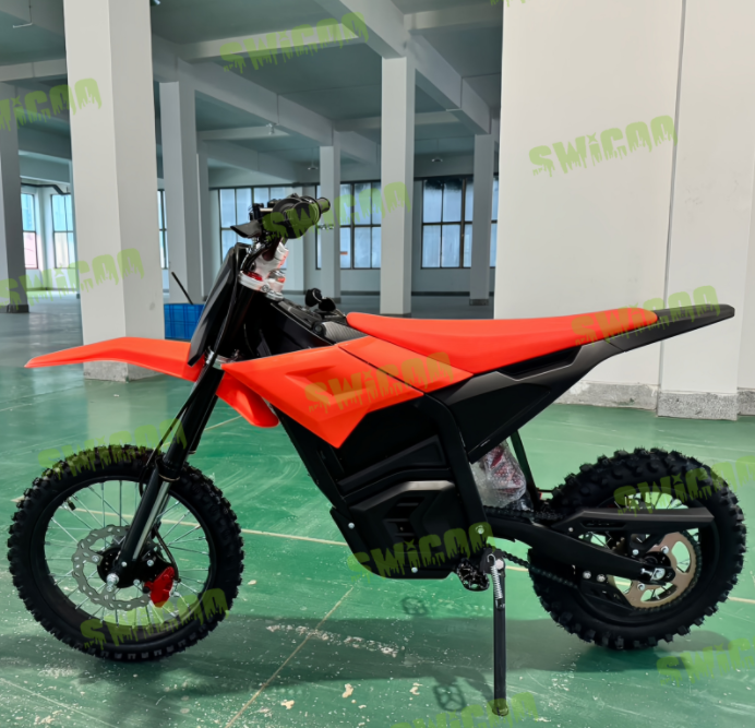 Off-road Bike Electric 1300W with Gear Box Pit Bike Lithium-ion Battery Motorbike