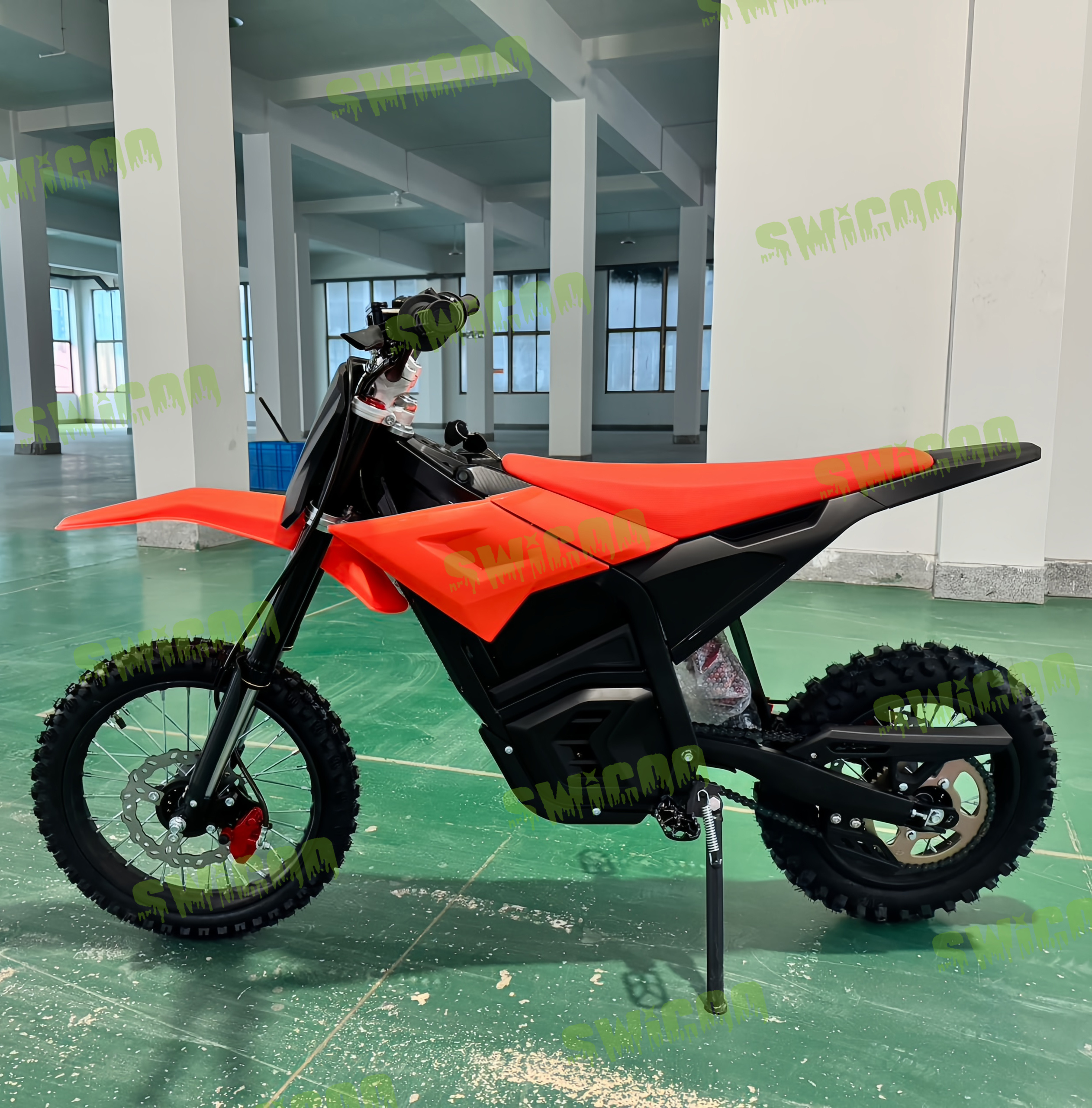 Off-road Bike Electric 1300W with Gear Box Pit Bike 48V 23.4Ah Lithium-ion Battery Motorbike