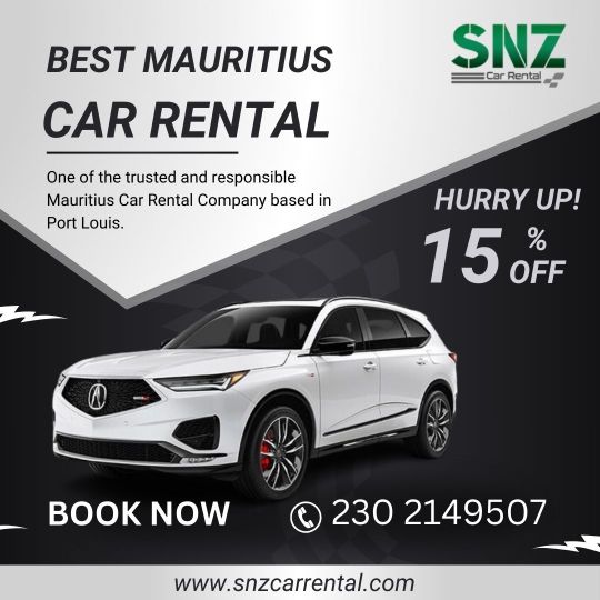 Rent a car in Port Louis - SNZ Car Rental