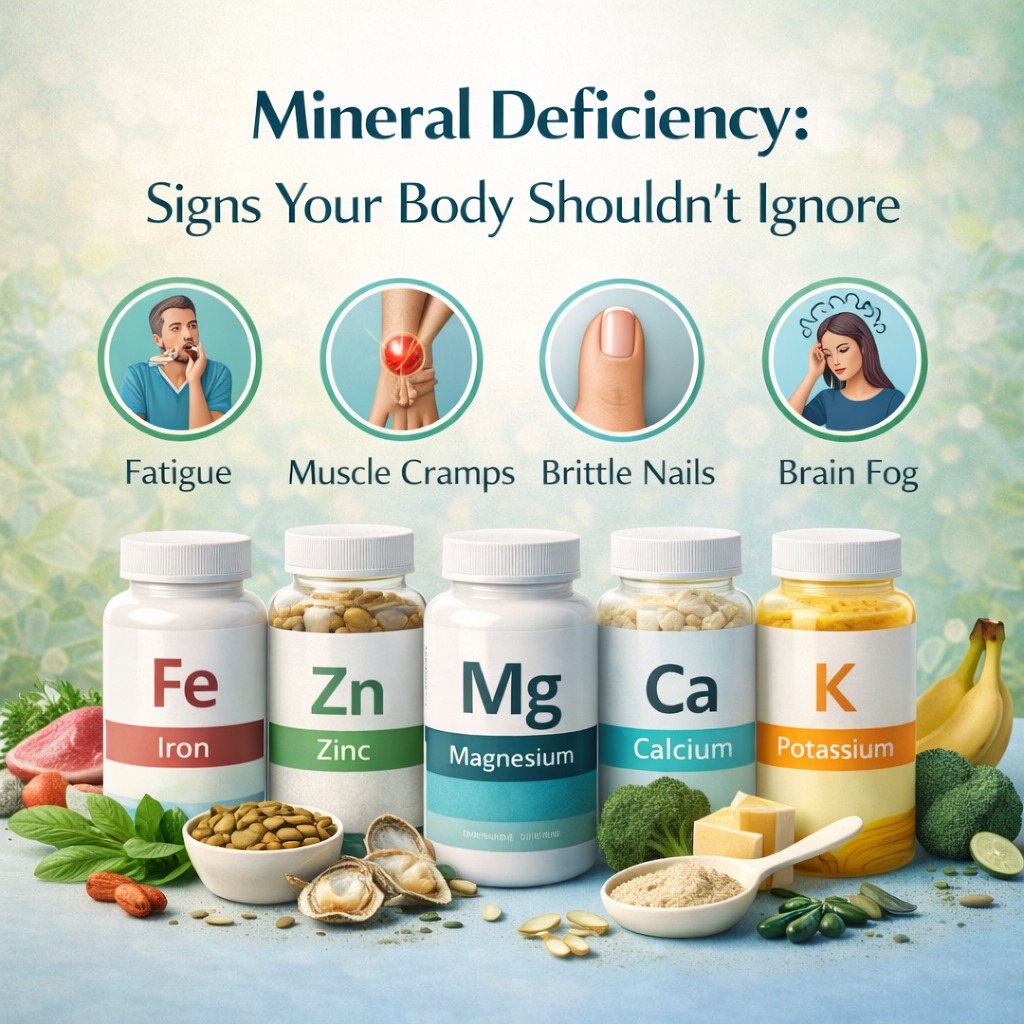 Mineral Deficiency: Signs Your Body Shouldn’t Ignore
