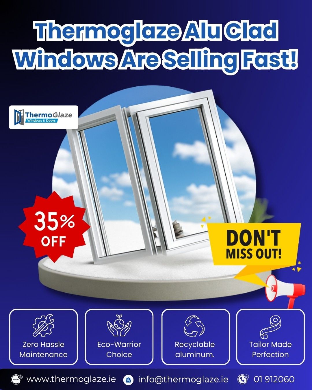 Get 35% Off at Thermoglaze Today!