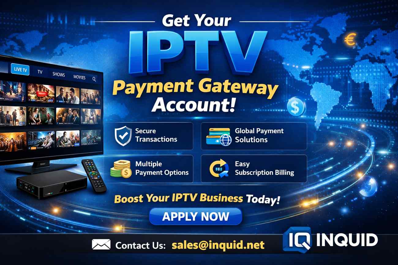 iptv payment gateway
