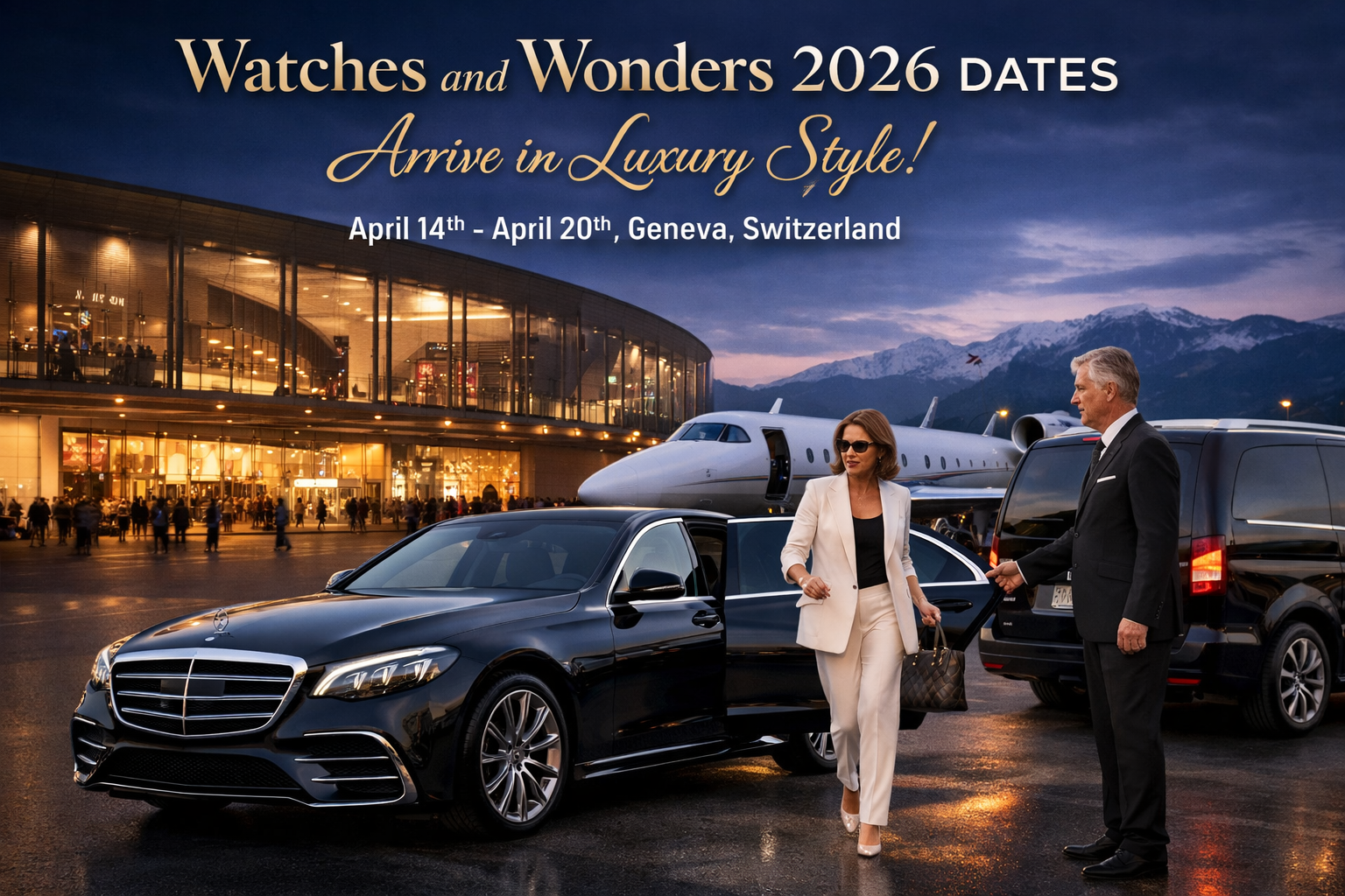 Watches and Wonders 2026 Dates - Arrive in Luxury Style!