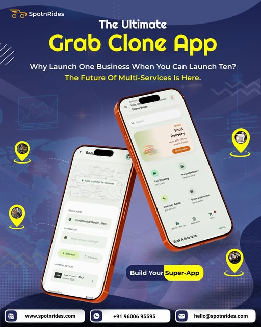 Ready-to-Launch Grab Clone App Built for City-Level Multi-Service