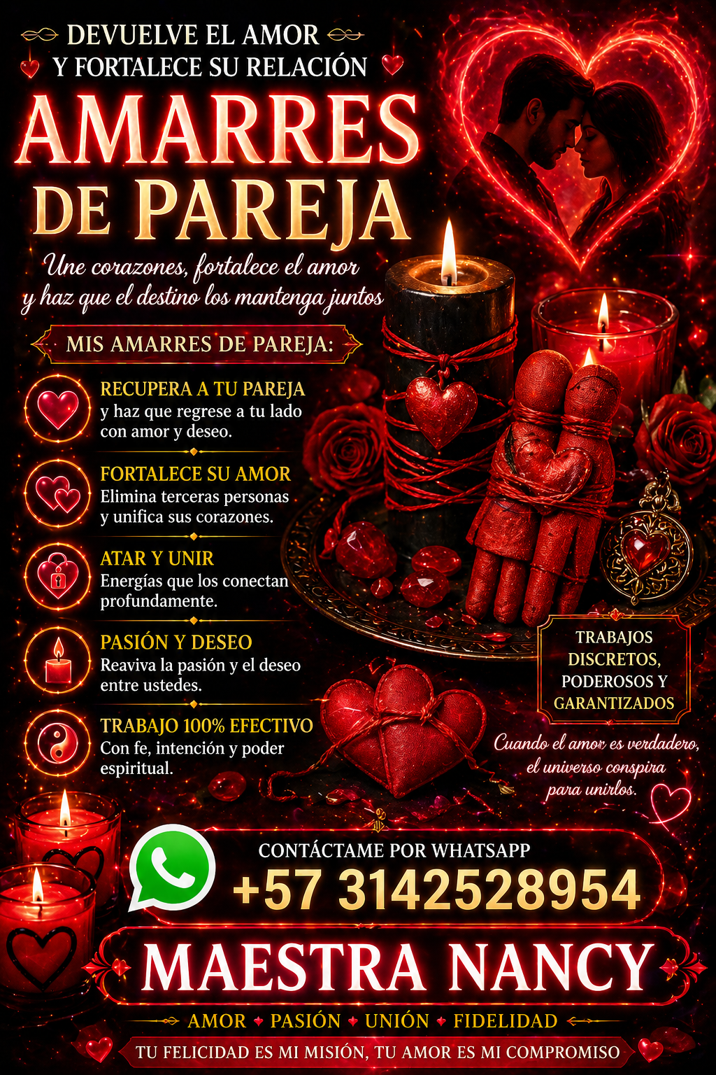 Amarres de Amor Madrid Tarot 24 Horas WHATSAPP +57 3142528954