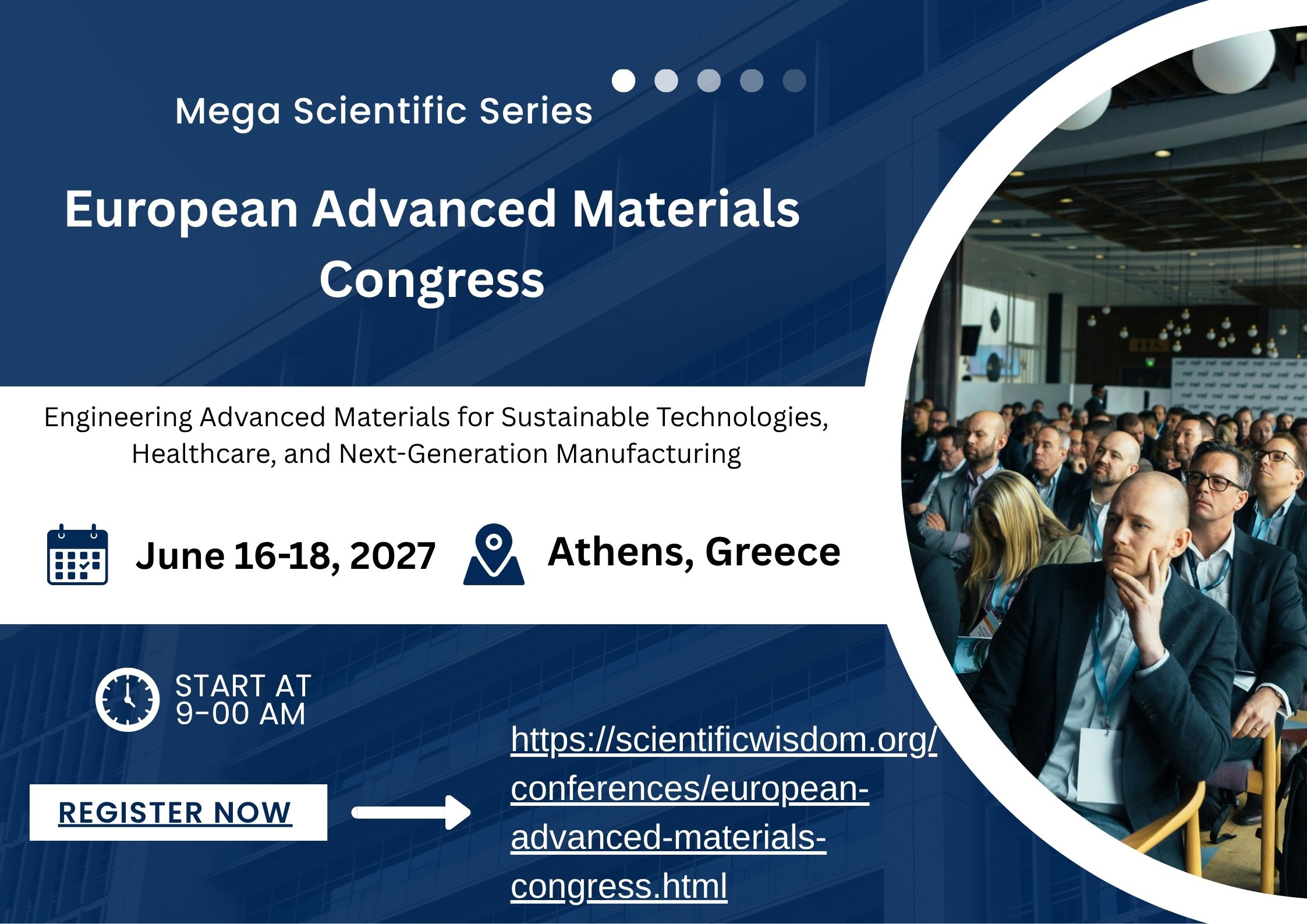 Mega Scientific Series - European Advanced Materials Congress