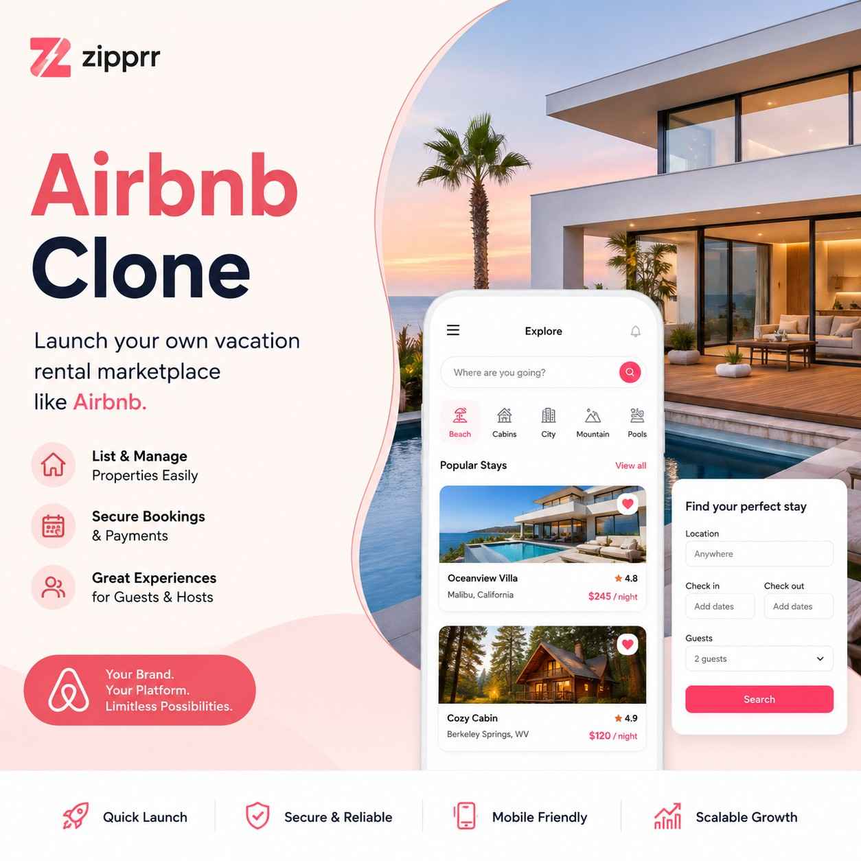 What Features Should a Rental Marketplace Have? Zipprr $490