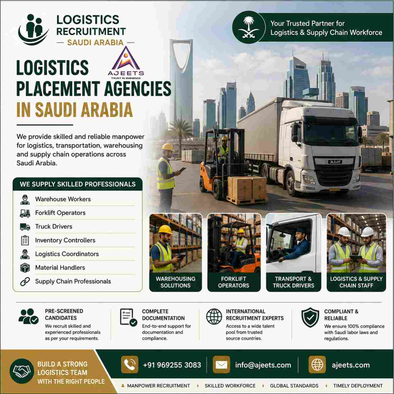 Trusted Logistics Placement Agencies in Israel for International Recruitment