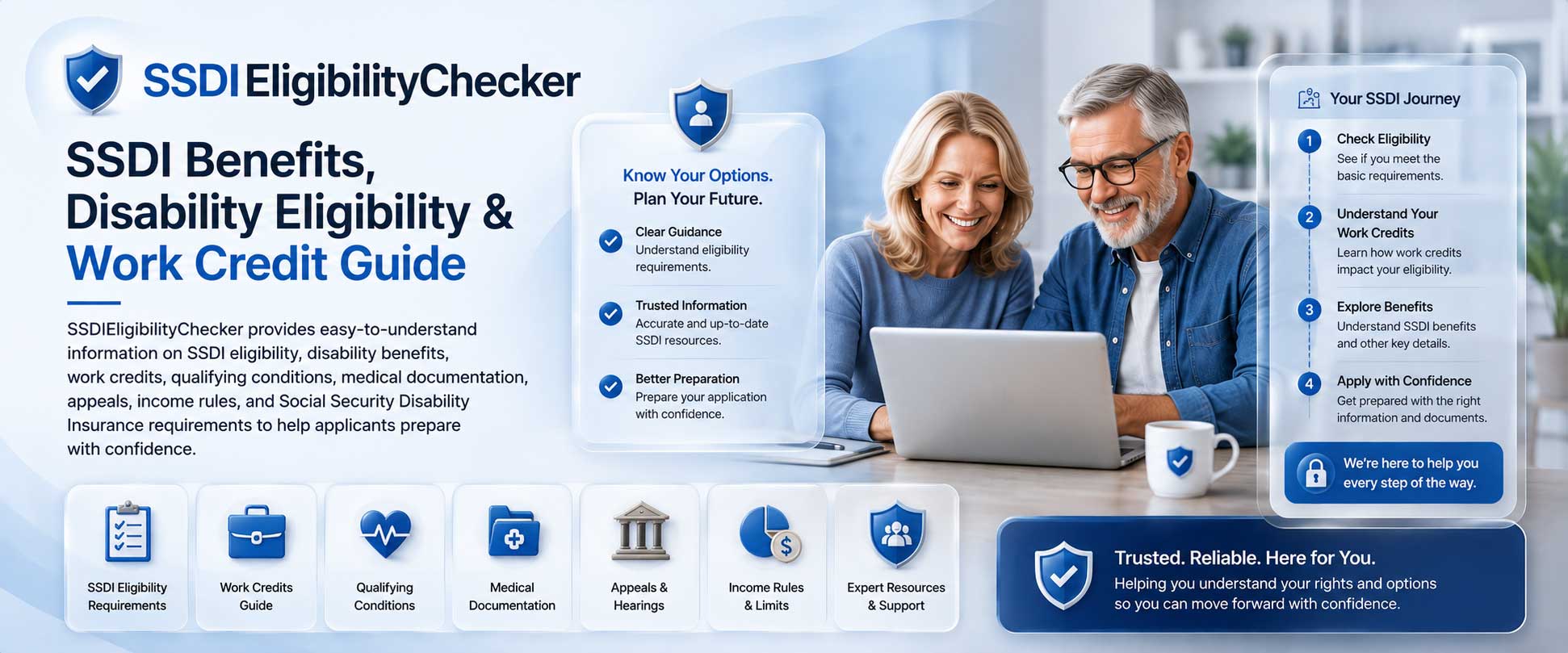 SSDIEligibilityChecker | Check SSDI Eligibility, Work Credits & Disability Benefits