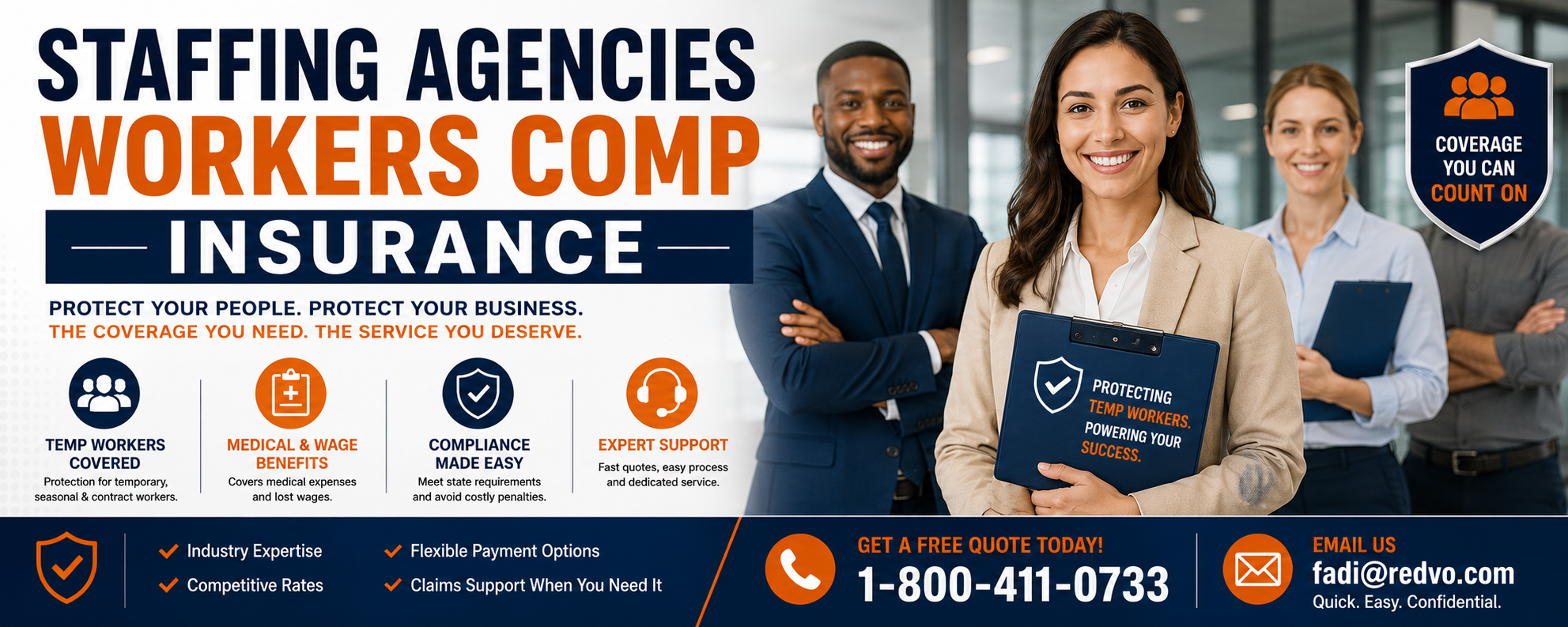 Staffing Agencies Workers Comp Insurance | Protect Your Temp Staff