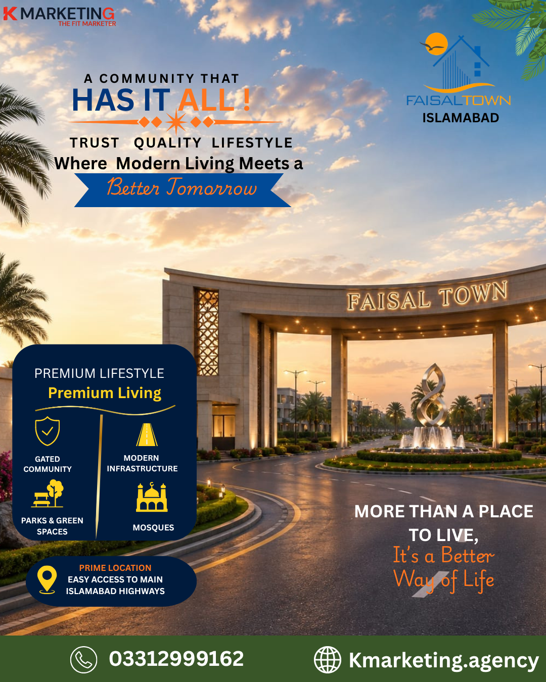 CDA-Approved Real Estate in Islamabad | K Marketing Agency