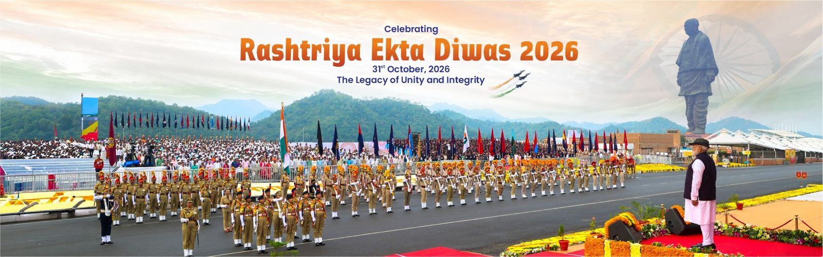 National Unity Day India 2026 – Experience the Celebration at the Statue of Unity